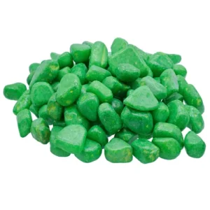 Green 1 Kg Decorative Onyx Pebbles