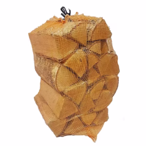 Oak firewood in 22 l bags