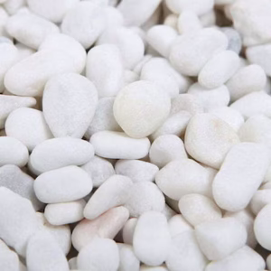 White Stone Grace Decorative Pebbles